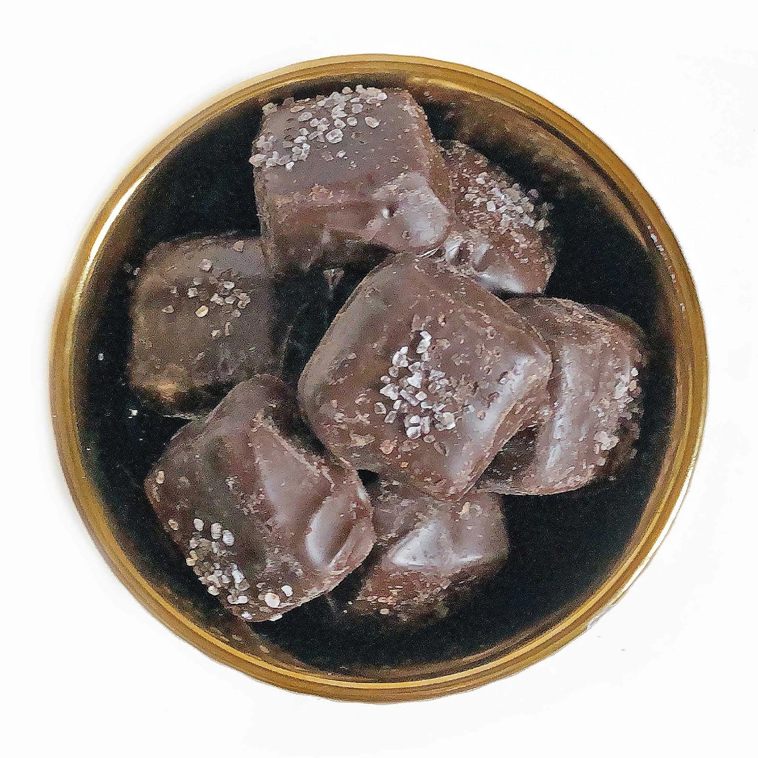 Dark Chocolate Sea Salt Caramels 1 Dark Chocolate Sea Salt Caramels