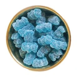 L&P Sour Blue Raspberry Gummy Bears
