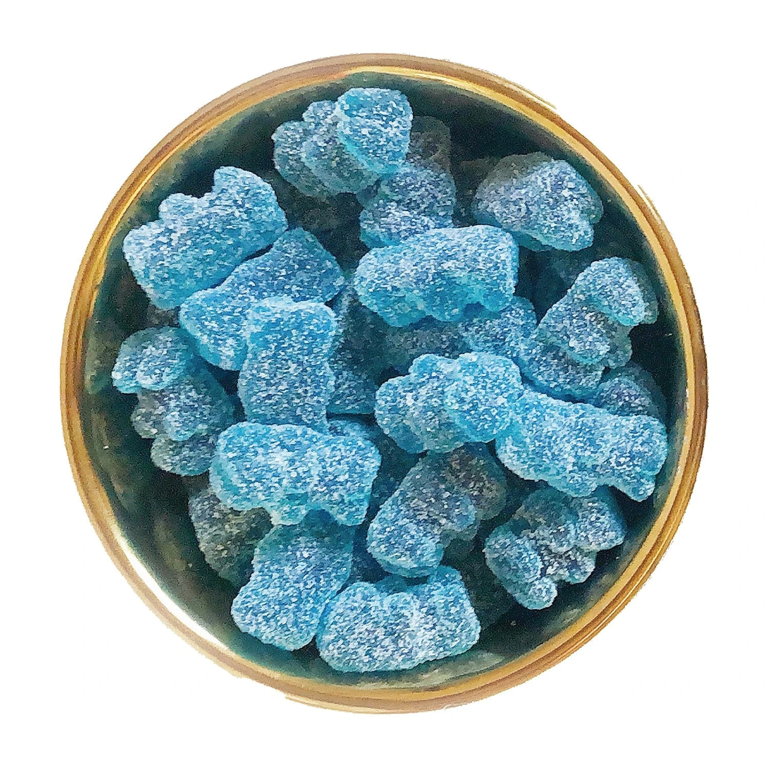 L&P Sour Blue Raspberry Gummy Bears 1 L&P Sour Blue Raspberry Gummy Bears