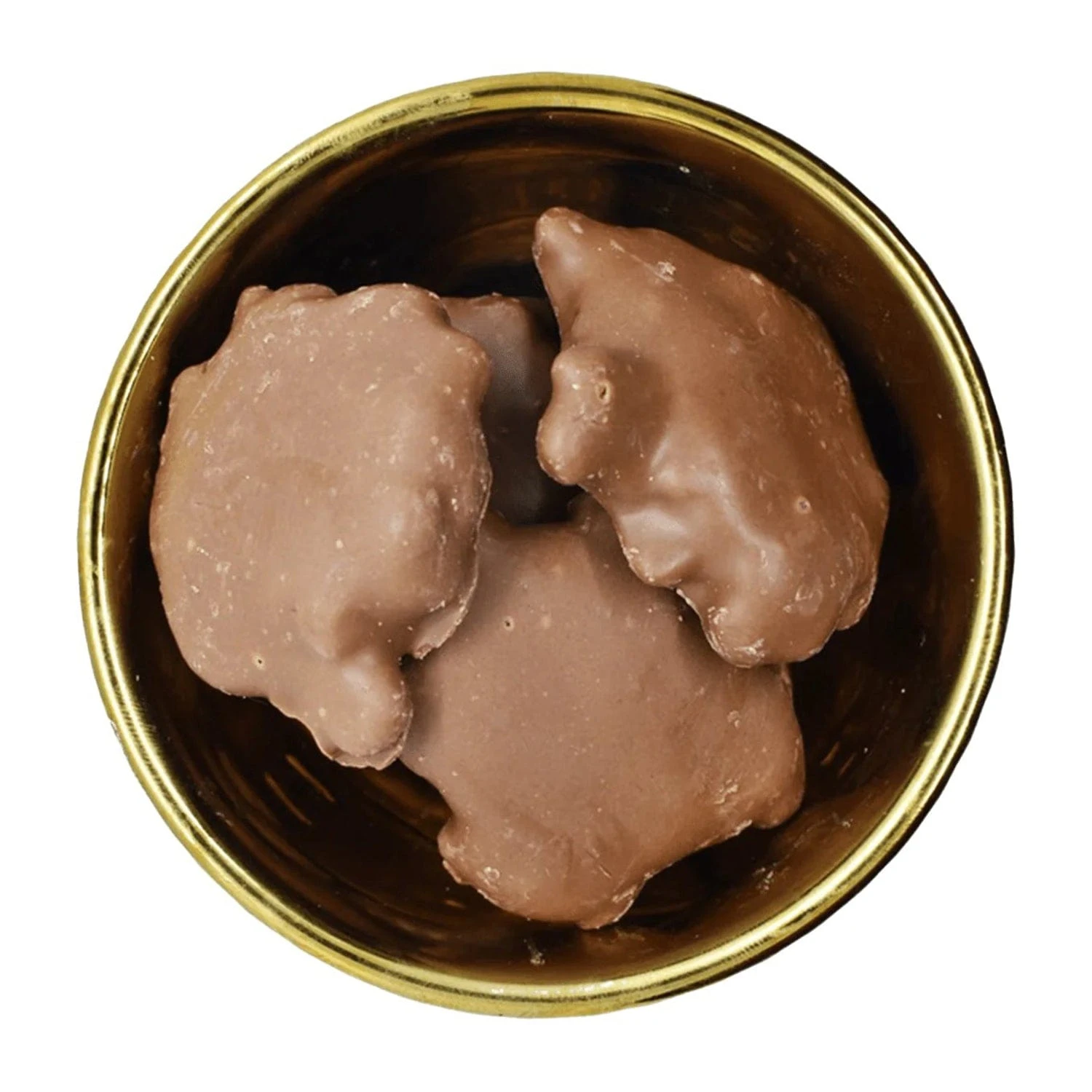 Milk Chocolate Cashew Caramel Patties 1 Milk Chocolate Cashew Caramel Patties