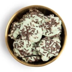 Mint Chocolate Chip Ice Cream Clusters