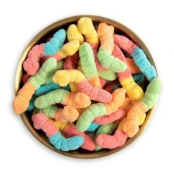 Neon Sour Worms