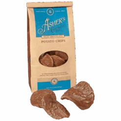 Asher's Milk Chocolate Covered Potato Chips