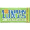 Tony's Dark Almond Sea Salt 51% Bar