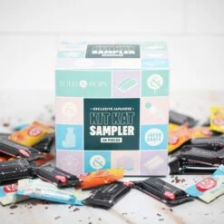 Japan Crate X L&P | 50 Piece Japanese Kit-Kat Sampler Box -Grocery Store lolli and pops international japan crate x l p 50 piece japanese kit kat sampler box 33617303601352