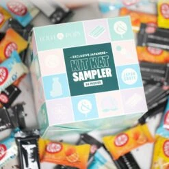 Japan Crate X L&P | 50 Piece Japanese Kit-Kat Sampler Box -Grocery Store lolli and pops international japan crate x l p 50 piece japanese kit kat sampler box 33617303666888