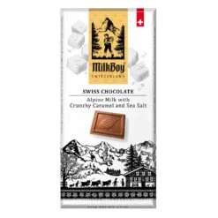 MilkBoy Milk Chocolate Caramel & Sea Salt Bar