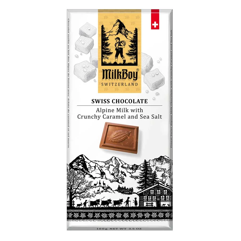 MilkBoy Milk Chocolate Caramel & Sea Salt Bar 1 MilkBoy Milk Chocolate Caramel & Sea Salt Bar