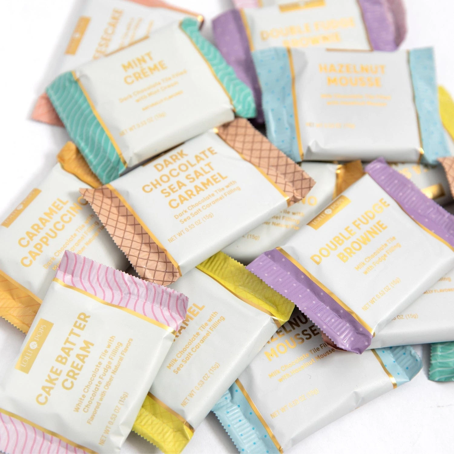 16 Piece Chocolate Tile Bag 4 16 Piece Chocolate Tile Bag - Image 4