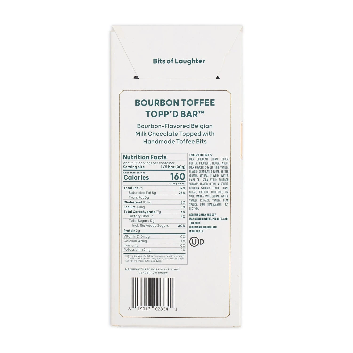 Bourbon Toffee Topp'd Bar 2 Bourbon Toffee Topp'd Bar - Image 2