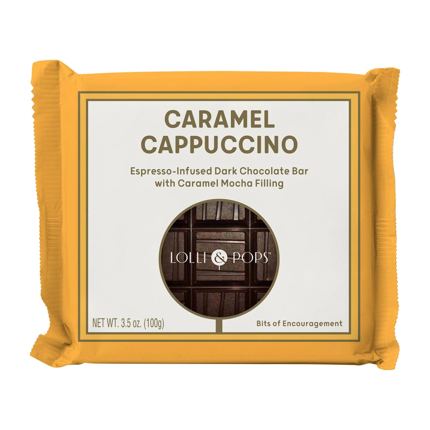 Caramel Cappuccino Chocolate Bar 1 Caramel Cappuccino Chocolate Bar