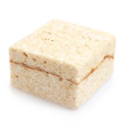 Caramel & Cream Crispy Cake