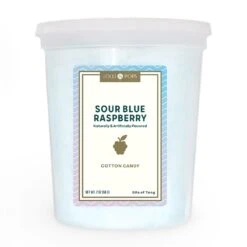Sour Blue Raspberry Cotton Candy
