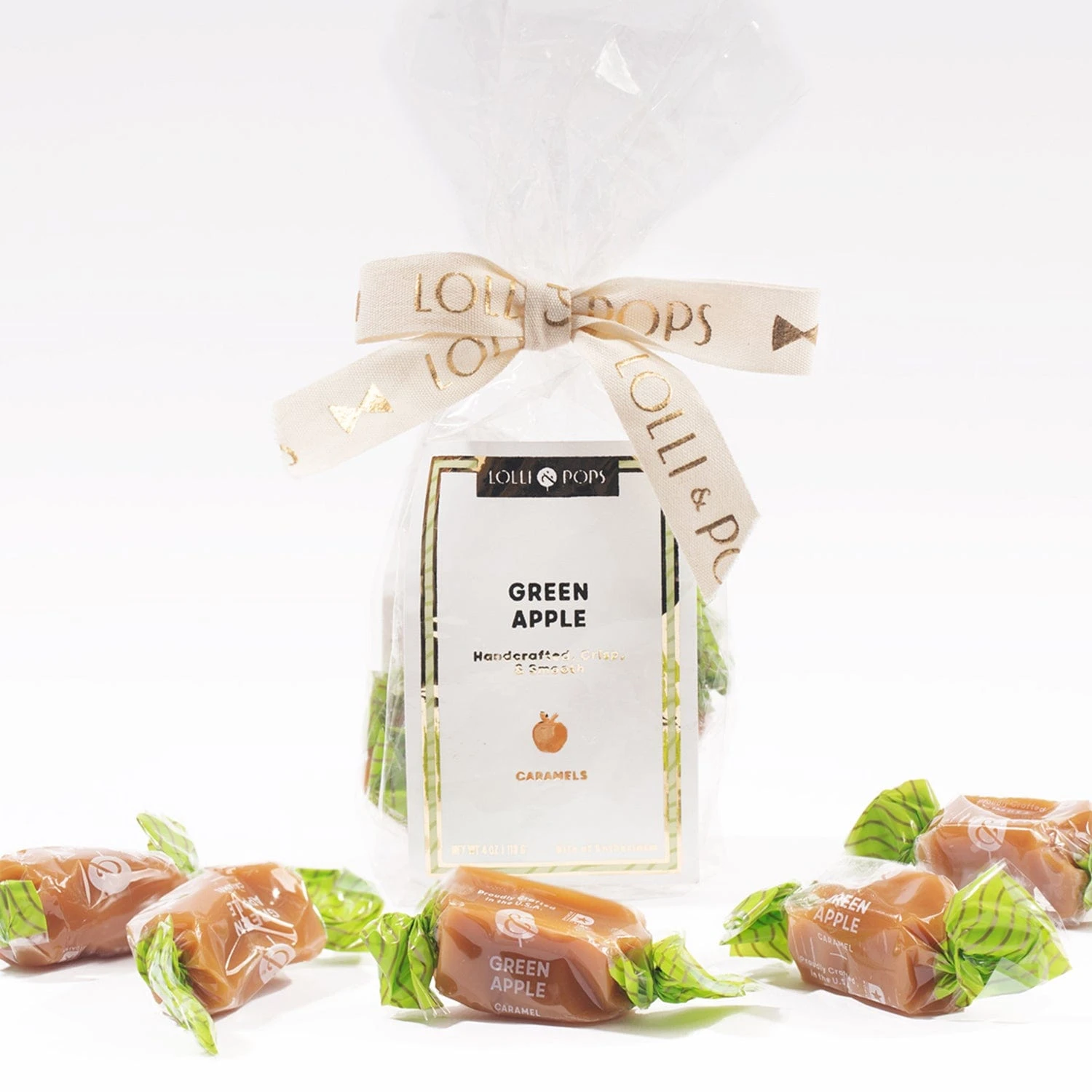 Green Apple Caramels Bag 2 Green Apple Caramels Bag - Image 2