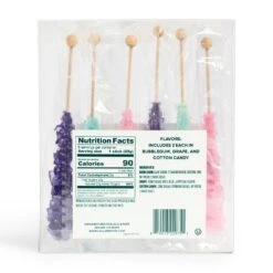 Mystical Mermaid Rock Candy Pack -Grocery Store lolli and pops l p collection mystical mermaid rock candy pack 34718309843144