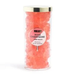 Rosé Champagne Large Gummy Bears Tube