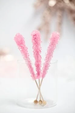 Strawberry Rock Candy 5 Strawberry Rock Candy -Grocery Store lolli and pops l p collection strawberry rock candy 33876151402696