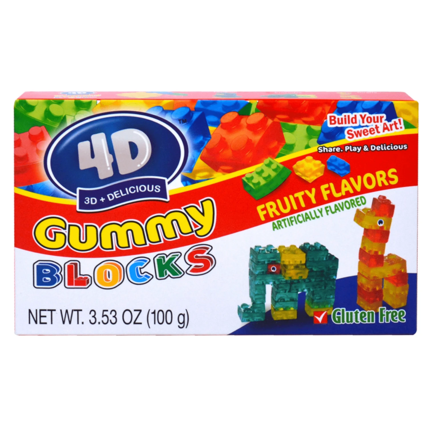 4D Gummy Block Theater Box 1 4D Gummy Block Theater Box