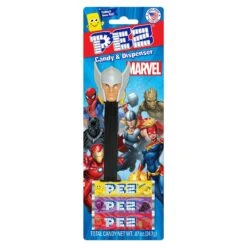 Marvel Character PEZ Dispenser -Grocery Store lolli and pops novelty marvel character pez dispenser 33714707923144