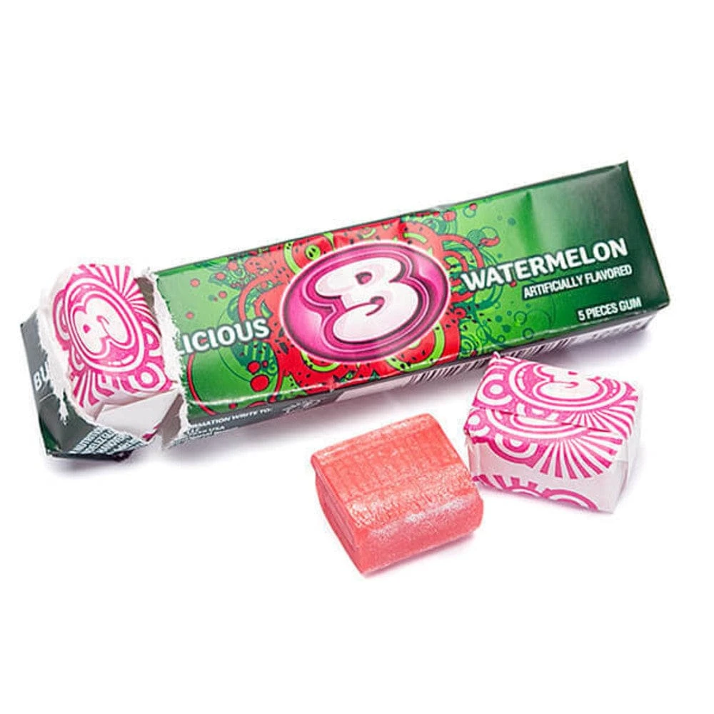 Bubblicious Watermelon Gum 1 Bubblicious Watermelon Gum