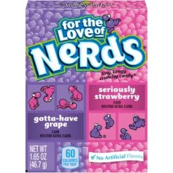 Nerds Strawberry & Grape Box