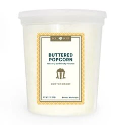 Buttered Popcorn Cotton Candy