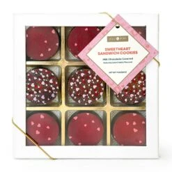 Sweetheart Sandwich Cookies 9 Piece