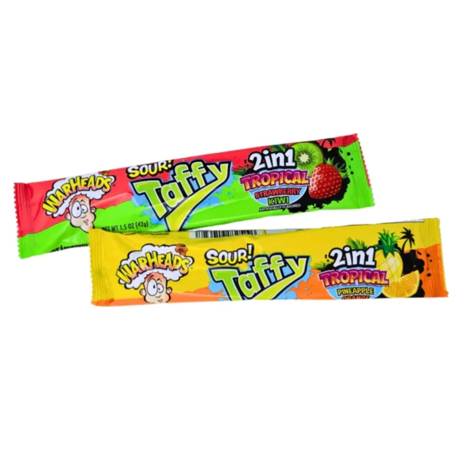 Warheads 2 In 1 Tropical Taffy 1 Warheads 2 In 1 Tropical Taffy